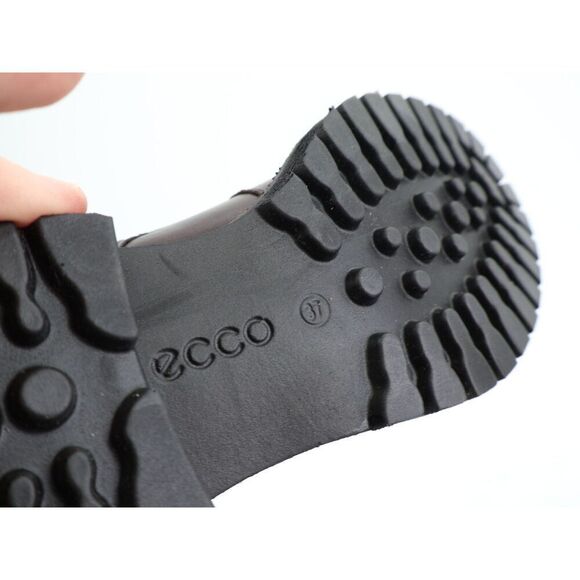 Ecco Elaina Street Combat Ankle Boot Women Size 6 / 6.5 Brown Leather Lace UP - Picture 10 of 13